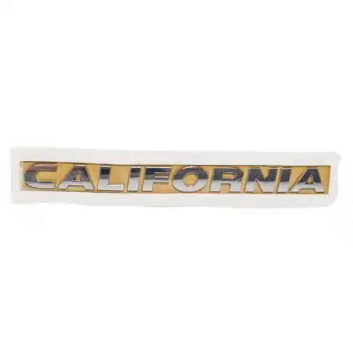 Tylko dziś Chrome CALIFORNIA Inscription Tailgate emblem badge