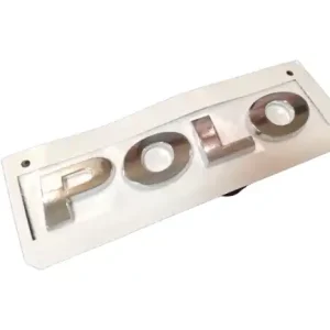 Chrome POLO inscription badge rear emblem VW Polo 2010-2018 Oferta limitowana