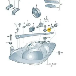 Zamów teraz Headlight upper bracket adapter VW SEAT
