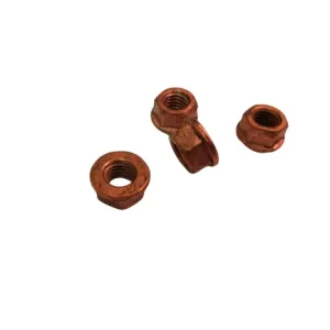 Hexagon collar exhaust pipe lock nut self locking M8 Ekspresowa dostawa