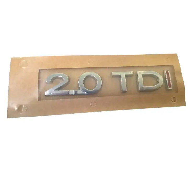 Autentyczny Rear trunk emblem inscription 2.0 TDI