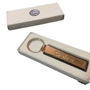 Volkswagen Crafter Key Ring Keychain Keyring leather and metal Zwrot pieniędzy