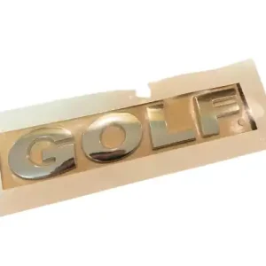VW Golf rear trunk chrome inscription VW Golf VI Golf Plus Rabat