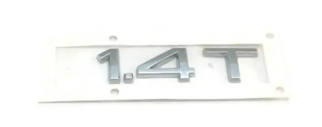 Chrome logo inscription 1.4 T  Audi Q3 2012-2018 Wysoka jakość