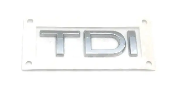 Chrome TDI inscription emblem Audi A8 Q2 Q3 Q5 Q7 Zwrot pieniędzy