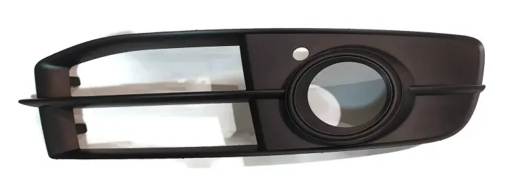 Front bumper fog light trim cover air guide Audi A6 C6 FL S-line 2009-2011 with black ring Zwrot pieniędzy