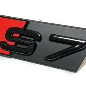 Front grille badge black emblem S7 Audi S7 2011-2018 |  2019- Promocja