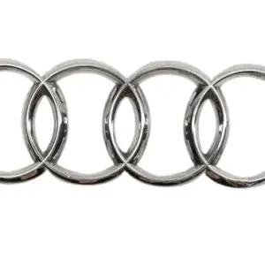 Tylko dziś Front grille ring emblem chrome badge Audi A4 A6 A7 A8 Q3 Q5 Q7