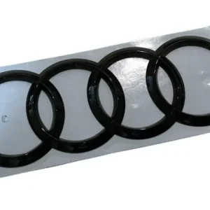 Promocja Rear badge emblem black Audi rings Audi A4 B9 A6 Q8