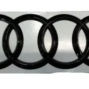 Rear emblem Audi rings black Audi A4 B9 limousine Ekspresowa dostawa