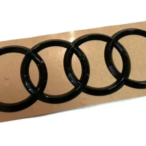 Rear emblem badge black Audi rings Audi Q8 2019- Zamów teraz