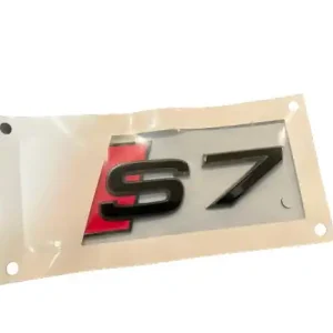 Rear inscription badge S7 black Audi A7 S7  2019- Premium