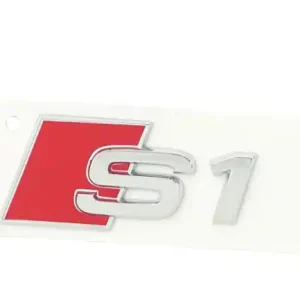 Rear logo emblem S1 sticker badge Audi A1 S1 2015-2018 Szybka dostawa