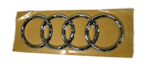 Rear tailgate emblem Audi rings sticker Audi Q8 Premium