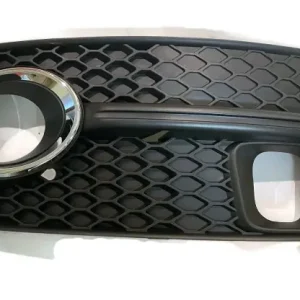 Right front bumper grille with radar hole Audi Q5 S-line 2009-2012 Zwrot pieniędzy