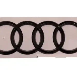 Ekspresowa dostawa Tailgate emblem black Audi rings badge nameplate Audi A3 2013-2020