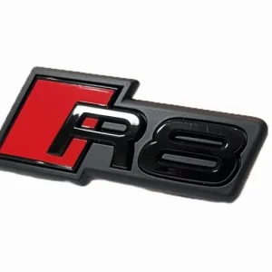 Audi R8 front grille badge emblem black Oryginalny