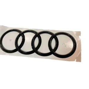 Szybka dostawa Gloss black audi rings rear tailgate emblem badge logo Audi R8