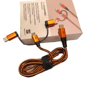 USB 3-in-1 cable for charging and data transfer SEAT | 000051444AQ Wysoka jakość
