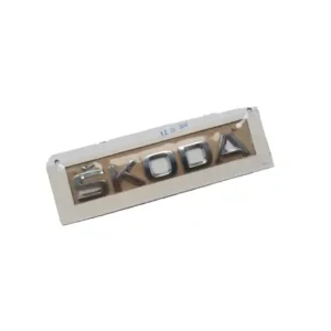Niska cena Chrome SKODA inscription rear tailgate badge emblem