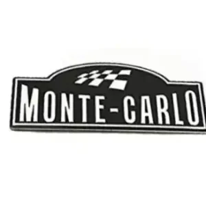Tani Logo emblem sticker badge MONTE CARLO Skoda Fabia III Rapid