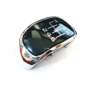 Manual 6 speed gear black & chrome knob repair trim Skoda Octavia II 2010-2013 / Skoda Yeti 2010-2013 Premium