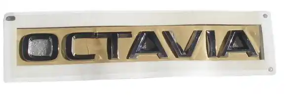 Lettering badge OCTAVIA emblem inscription SKODA OCTAVIA III 2013-2019 Tani