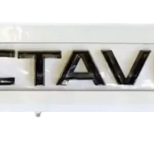 Oferta limitowana Rear emblem inscription OCTAVIA black SKODA Octavia IV 2020-