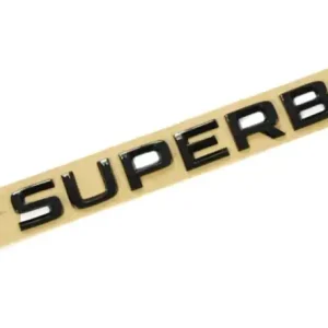 Darmowa dostawa Rear trunk emblem badge Superb black SKODA Superb III 2015-