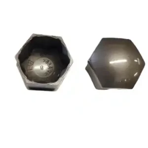 Wheel bolt cover caps grey silver metallic SKODA Ekspresowa dostawa