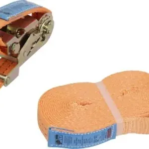 Ekspresowa dostawa Pas transportowy z napinaczem grzechotkowym i hakiem J 5 m