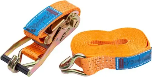 Ekspresowa dostawa Pas transportowy z napinaczem grzechotkowym i hakiem J 5 m