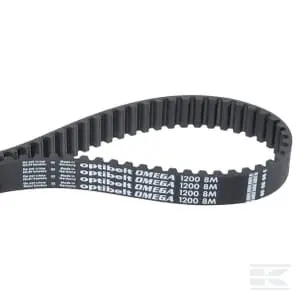 Pas zębaty Omega 8M 20 mm, 60 zębów Nowość