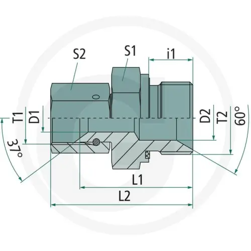 Darmowa dostawa PH GA-DKJ 1,7/8 - AGR 1,1/2 WD VA 60904619