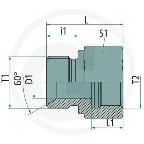 Darmowa dostawa PH GA-AGR 2 - BSPP-f 2 VA 60904052