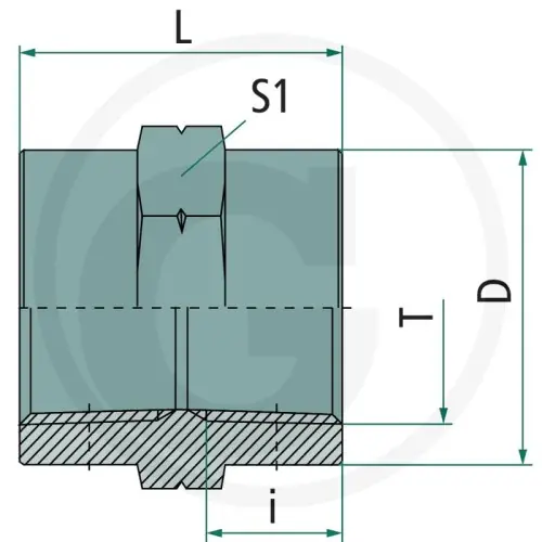Autentyczny PH SKMU NPT-f 1,1/2 VA 60904288