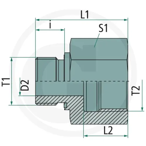 Autentyczny PH RIBS- 1/4" x 3/4" WD VA 60901373