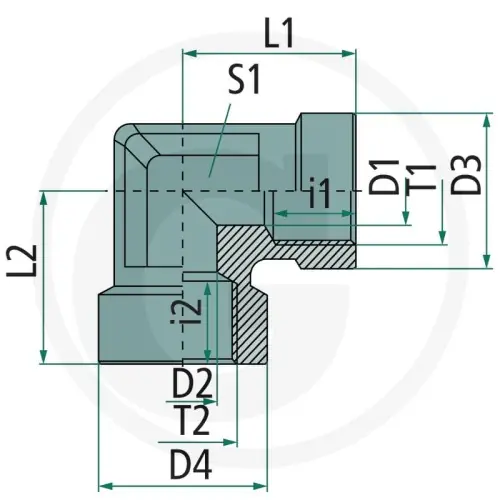 Kup teraz PH WA-BSPP-f 1/2 90° VA 60904185