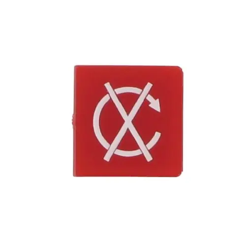 Nowość Symbol do przełączników, do zatrzymywania silnika 9XT714300401