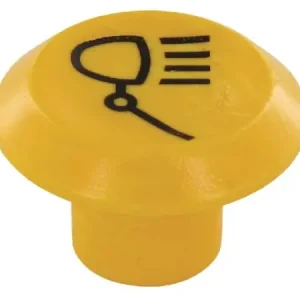 Symbol przełącznika, lamp roboczych, okrągły, żółty Darmowa dostawa