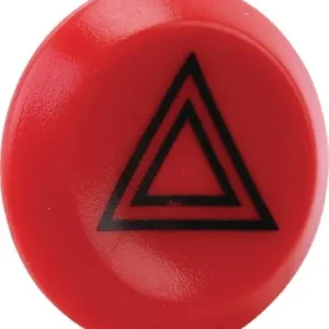 Wysoka jakość Symbol przełącznika, świateł awaryjnych, okrągły czerwony 11356250PN