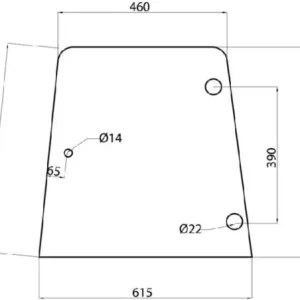 Szyba boczna Tylko dziś