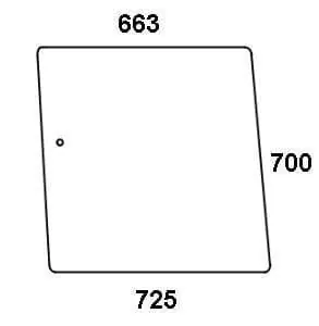 Najlepsza cena Szyba boczna