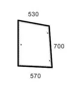 Bezpieczna płatność Szyba boczna