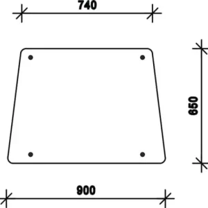Najlepsza cena Szyba boczna