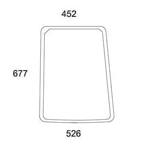 Darmowa dostawa Szyba boczna