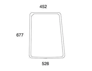 Darmowa dostawa Szyba boczna