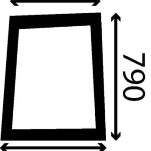 Szyba boczna Autentyczny