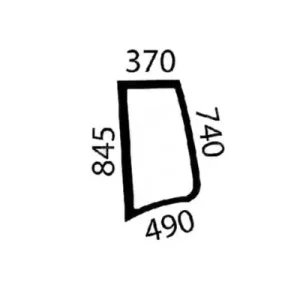 Szyba boczna Nowość