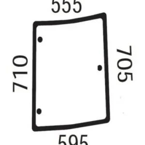 Darmowa dostawa Szyba boczna 5089556N